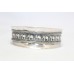 Cuff Bracelet 925 Sterling Silver Hand Engraved Elephant 27.8 Grams P 702